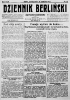 Dziennik Berliński. 1923 R.27 nr86