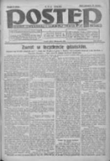 Postęp: dziennik chrześcijański i narodowy: wychodzi w Poznaniu 1925.01.16 R.36 Nr12