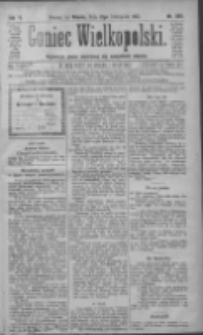 Goniec Wielkopolski: najtańsze pismo codzienne dla wszystkich stan&oacute;w 1882.11.21 R.6 Nr266