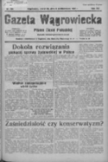 Gazeta Wągrowiecka: pismo ziemi pałuckiej 1936.10.08 R.16 Nr234