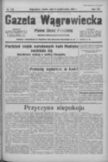 Gazeta Wągrowiecka: pismo ziemi pałuckiej 1936.10.09 R.16 Nr235