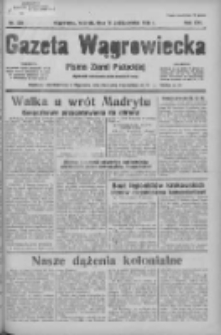 Gazeta Wągrowiecka: pismo ziemi pałuckiej 1936.10.13 R.16 Nr238