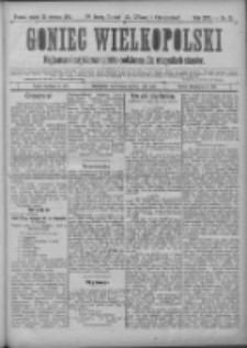 Goniec Wielkopolski: najtańsze i najstarsze pismo codzienne dla wszystkich stanów 1901.01.25 R.25 Nr21