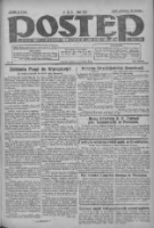 Postęp: dziennik chrześcijański i narodowy: wychodzi w Poznaniu 1925.04.22 R.36 Nr92