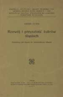 Rozwój i przyszłość żubrów śląskich