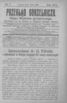 Przegląd Gorzelniczy: organ Wydziału Gorzelniczego 1910.07.15 R.16 Nr7