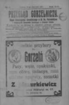 Przegląd Gorzelniczy: organ Towarzystwa Gorzelniczego w W. Ks. Poznańskiem i Stowarzyszenia Pracowników Gorzelniczych w Królestwie Polskiem 1913.01.15 R.19 Nr1
