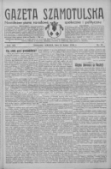 Gazeta Szamotulska: niezależne pismo narodowe, społeczne i polityczne 1934.02.15 R.13 nr19