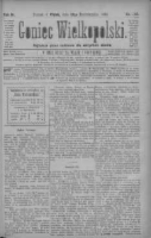 Goniec Wielkopolski: najtańsze pismo codzienne dla wszystkich stanów 1880.10.22 R.4 Nr243