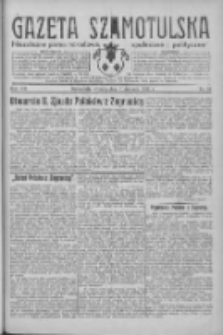 Gazeta Szamotulska: niezależne pismo narodowe, społeczne i polityczne 1934.08.07 R.13 Nr91