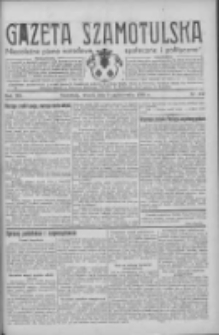 Gazeta Szamotulska: niezależne pismo narodowe, społeczne i polityczne 1934.10.09 R.13 Nr117