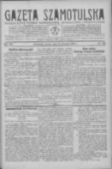 Gazeta Szamotulska: niezależne pismo narodowe, społeczne i polityczne 1934.11.27 R.13 Nr138