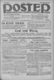 Postęp: dziennik chrześcijański i narodowy: wychodzi w Poznaniu 1925.08.15 R.36 Nr187