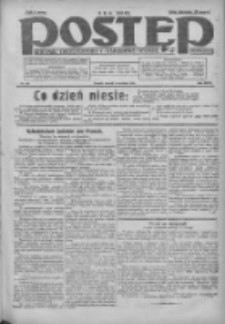 Postęp: dziennik chrześcijański i narodowy: wychodzi w Poznaniu 1925.09.08 R.36 Nr206