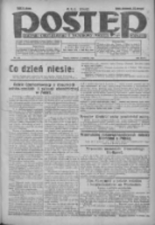 Postęp: dziennik chrześcijański i narodowy: wychodzi w Poznaniu 1925.09.17 R.36 Nr214
