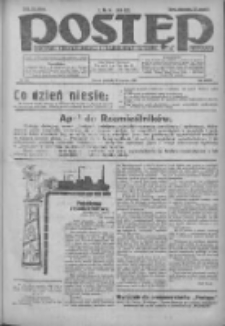 Postęp: dziennik chrześcijański i narodowy: wychodzi w Poznaniu 1925.09.27 R.36 Nr223