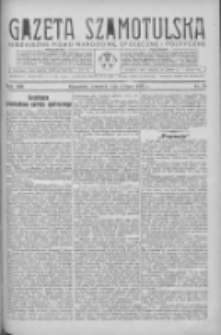Gazeta Szamotulska: niezależne pismo narodowe, społeczne i polityczne 1935.07.04 R.14 Nr78