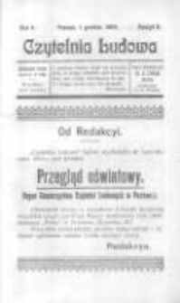 Czytelnia Ludowa: kwartalnik Towarzystwa Czytelni Ludowych w Poznaniu 1909.12.01 R.4 Z.8