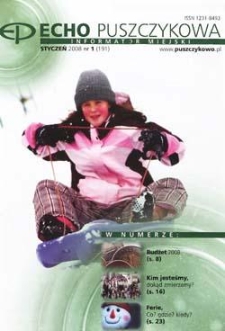 Echo Puszczykowa 2008 Nr1(191)