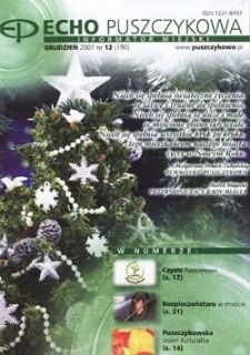 Echo Puszczykowa 2007 Nr12(190)