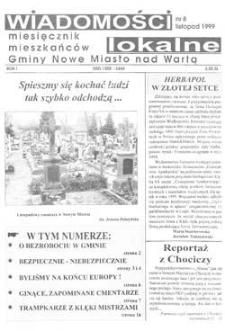 Wiadomości Lokalne 1999 R.1 Nr8