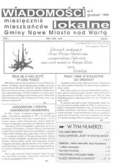 Wiadomości Lokalne 1999 R.1 Nr9