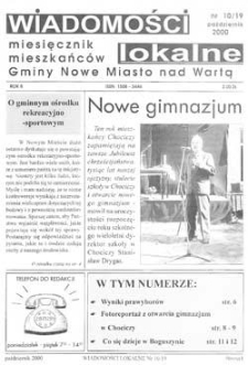 Wiadomości Lokalne 2000 R.2 Nr10(19)