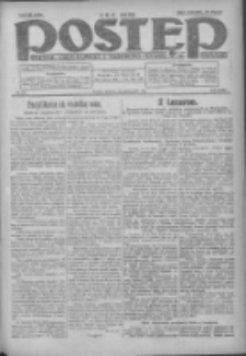 Postęp: dziennik chrześcijański i narodowy: wychodzi w Poznaniu 1925.10.18 R.36 Nr241