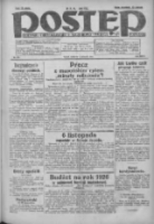 Postęp: dziennik chrześcijański i narodowy: wychodzi w Poznaniu 1925.11.01 R.36 Nr253