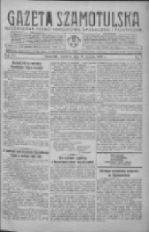 Gazeta Szamotulska: niezależne pismo narodowe, społeczne i polityczne 1937.01.21 R.16 Nr7