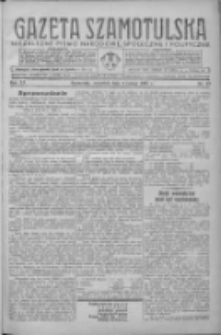 Gazeta Szamotulska: niezależne pismo narodowe, społeczne i polityczne 1937.02.04 R.16 Nr13