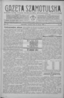 Gazeta Szamotulska: niezależne pismo narodowe, społeczne i polityczne 1937.02.18 R.16 Nr19