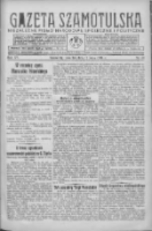 Gazeta Szamotulska: niezależne pismo narodowe, społeczne i polityczne 1937.05.13 R.16 Nr54