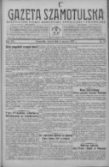 Gazeta Szamotulska: niezależne pismo narodowe, społeczne i polityczne 1937.06.08 R.16 Nr64