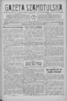 Gazeta Szamotulska: niezależne pismo narodowe, społeczne i polityczne 1937.09.21 R.16 Nr109