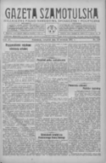 Gazeta Szamotulska: niezależne pismo narodowe, społeczne i polityczne 1937.09.23 R.16 Nr110