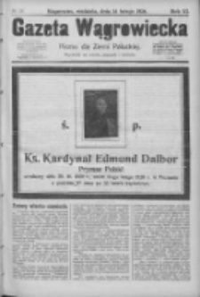 Gazeta Wągrowiecka: pismo dla ziemi pałuckiej 1926.02.14 R.6 Nr19