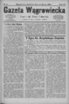 Gazeta Wągrowiecka: pismo dla ziemi pałuckiej 1926.02.21 R.6 Nr22