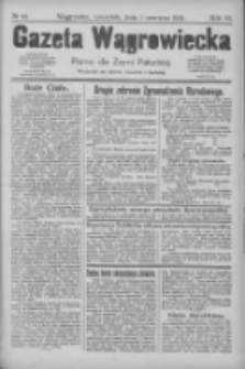 Gazeta Wągrowiecka: pismo dla ziemi pałuckiej 1926.06.03 R.6 Nr66