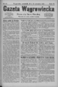 Gazeta Wągrowiecka: pismo dla ziemi pałuckiej 1926.09.16 R.6 Nr111