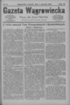 Gazeta Wągrowiecka: pismo dla ziemi pałuckiej 1926.12.07 R.6 Nr146