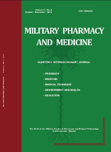 Military Pharmacy and Medicine. 2011. Volume IV. No. 2