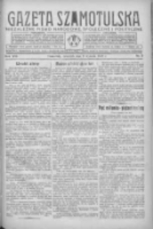 Gazeta Szamotulska: niezależne pismo narodowe, społeczne i polityczne 1938.01.06 R.17 Nr3
