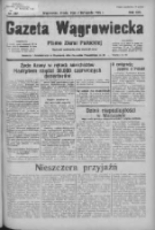Gazeta Wągrowiecka: pismo ziemi pałuckiej 1936.11.04 R.16 Nr257