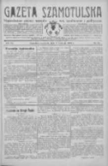 Gazeta Szamotulska: niezależne pismo narodowe, społeczne i polityczne 1933.04.13 R.12 Nr44