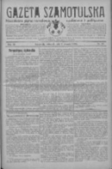 Gazeta Szamotulska: niezależne pismo narodowe, społeczne i polityczne 1933.08.03 R.12 Nr89