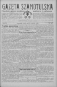 Gazeta Szamotulska: niezależne pismo narodowe, społeczne i polityczne 1933.09.26 R.12 Nr112