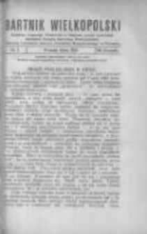 Bartnik Wielkopolski: organ Związku Bartnik&oacute;w Wielkopolskich 1922 lipiec R.3 Nr7