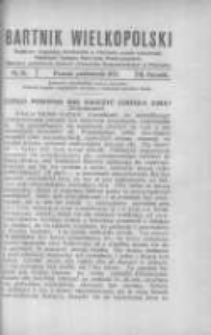 Bartnik Wielkopolski: organ Związku Bartnik&oacute;w Wielkopolskich 1922 październik R.3 Nr10