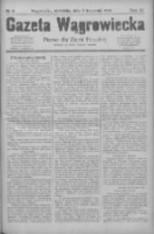 Gazeta Wągrowiecka: pismo dla ziemi pałuckiej 1929.04.07 R.9 Nr41